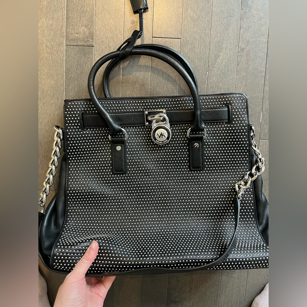 Michael kors limited edition studded handbag
